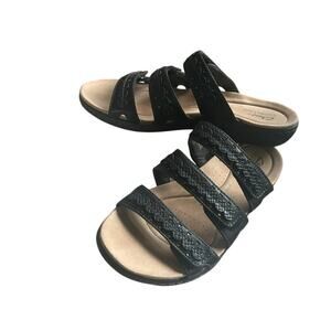Clarks Collection Leather Sandals‎ Women's 8.5 M